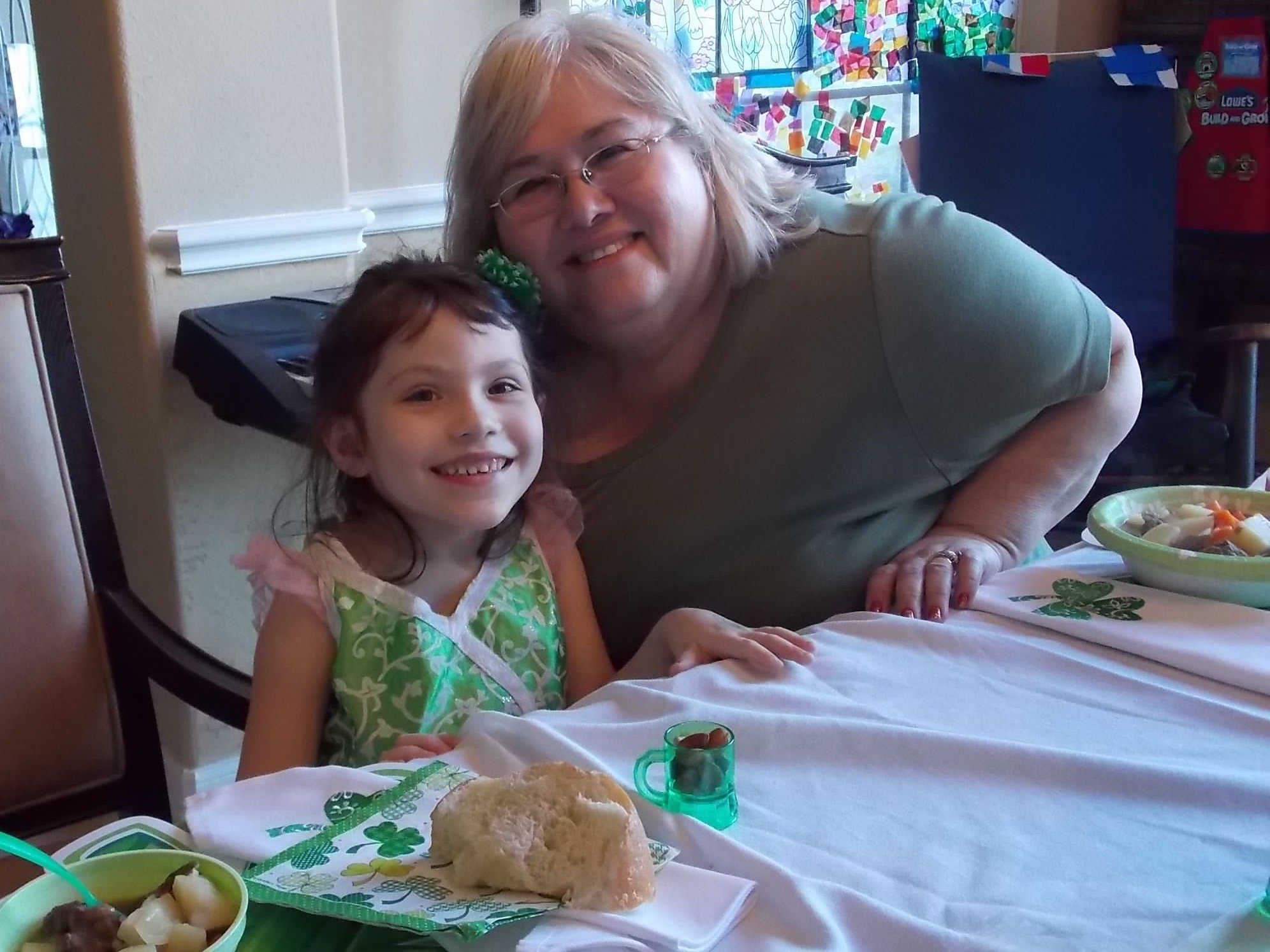 Chiming Belle and Olivia Denbina Celebrate St. Patrick's Day with Irish Stew